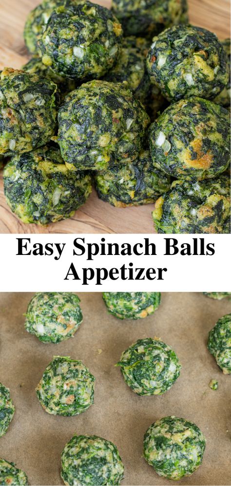 Spinach Christmas Tree Appetizer, Spinach Balls Appetizer, Green Appetizers, Spinach Balls Recipe, Stuffing Mix Recipes, Grain Free Dessert Recipes, Spinach Appetizers, Gathering Dress, Spring Foods