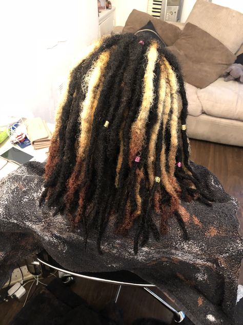 Bleached Locs, Loc Styles, Coils, Locs, Hair Ideas, Bleach, Dreadlocks, Hairstyles, Hair Styles