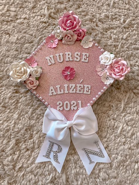 Graduation cap designs, graduation picture, graduation party decor, graduation decorations, graduation cap design ideas, graduation cap decoration idea, nurse grad cap, nurse graduation decoration, nurse grad cap decoration ideas, nurse cap, nurse graduation ideas Nurse Grad Caps Decoration, Graduation Cap Designs Nursing Lpn, Cap Decoration Graduation Nurse, Nurse Grad Cap Decoration, Simple Nursing Graduation Cap, Graduation Cap Designs College Nursing, Nurse Cap Ideas, Oncology Nurse Graduation Cap, Registered Nurse Graduation Cap