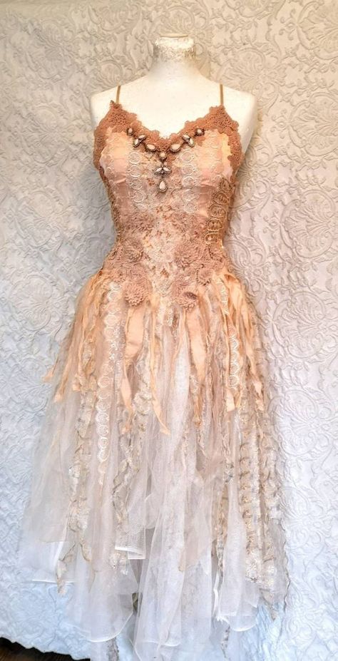 Elven Wedding Dress, Elven Wedding, Bohemian Style Wedding Dresses, Dress Fairy, Fairy Tale Wedding Dress, Fairy Clothes, Creative Freedom, Fairy Fashion, Fairytale Dress