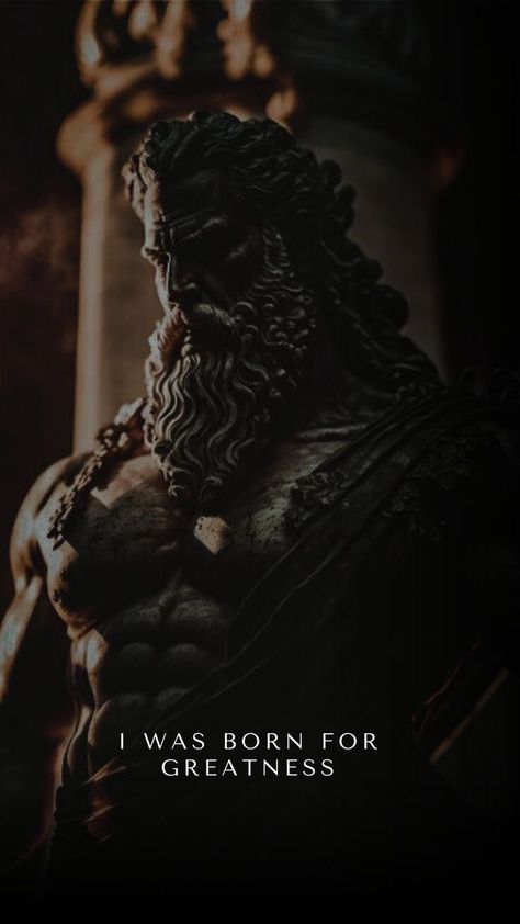 Greek God Wallpaper Aesthetic, Warrior Wallpaper, Gym Wallpaper, Great Warriors, Stoicism Quotes, Modern Graphic Art, Greek Statues, Motivational Quotes Wallpaper, Man Up Quotes