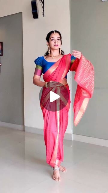 Dhoti Drape Saree, Draping Styles, Dhoti Saree, Saree Draping Styles, Saree Draping, Traditional Attire, Come And Go, The Peak, Ethnic Wear