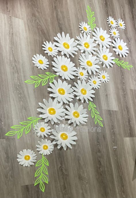 Excited to share the latest addition to my #etsy shop: Daisys/paper daisies/white daisies/Daisy flowers/paper flowers/daisy birthday/daisy baby shower/paper daisy backdrop/white flowers/wedding/ #flowerbackdrop #cardstockflowers #paperflowers #nurserywalldecor #daisyflowers #daisythemeparty #daisybabyshower Paper Flowers Daisy, Daisy Backdrop, Paper Flower Ideas, White Flowers Wedding, Paper Daisies, Aesthetic Paper, Daisy Baby Shower, Daisy Birthday, Daisy Party