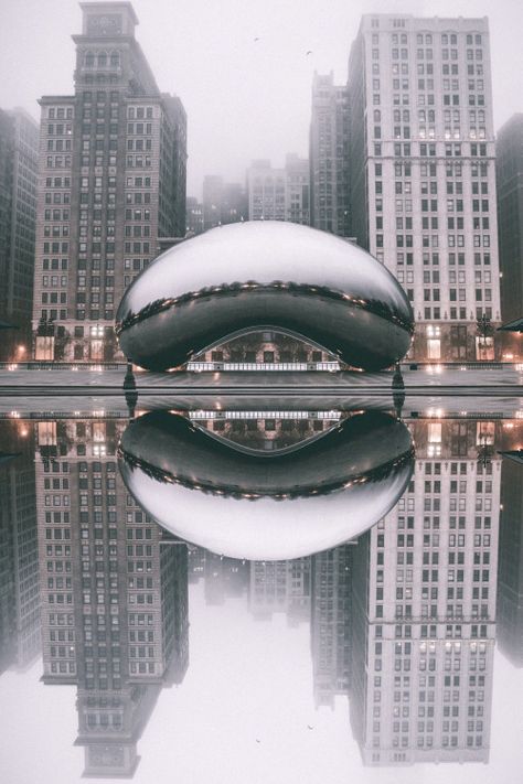 airemoderne: Diverge by Daniel Lewis Liquid Mercury, Famous Sculpture, Chicago Bean, Springfield Illinois, Anish Kapoor, Millennium Park, Chicago Travel, Chicago Photography, My Kind Of Town