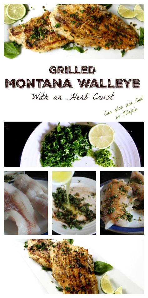 Grilled Walleye Fish Recipes, Grilled Walleye Recipes, Montana Recipes, Grilled Walleye, Walleye Recipes, Walleye Fish Recipes, Grilled Fish Recipes, Game Recipes, Fish Fry