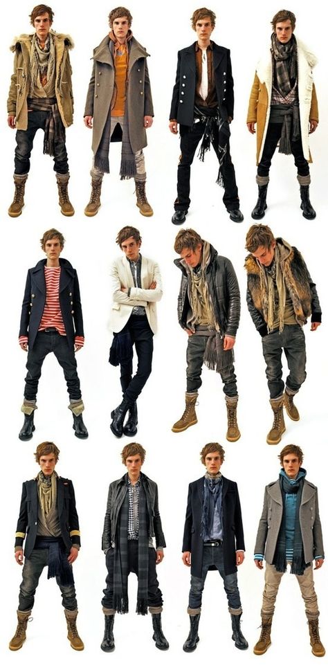 Modern pirate look Pirate Fashion, Mode Hippie, Balmain Men, Mein Style, Coats And Jackets, Moda Vintage, Ruby Rose, Winter Coats, Mode Style