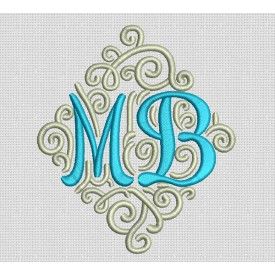 Adorn Duo Ornamental Monogram Machine Embroidery Designs by JuJu Three Letter Logo Design, Embroidery Education, Three Letter Logo, Designs By Juju, Monogram Machine, Embroidery Store, Brother Embroidery Machine, Embroidery Letter, Sewing Machine Embroidery