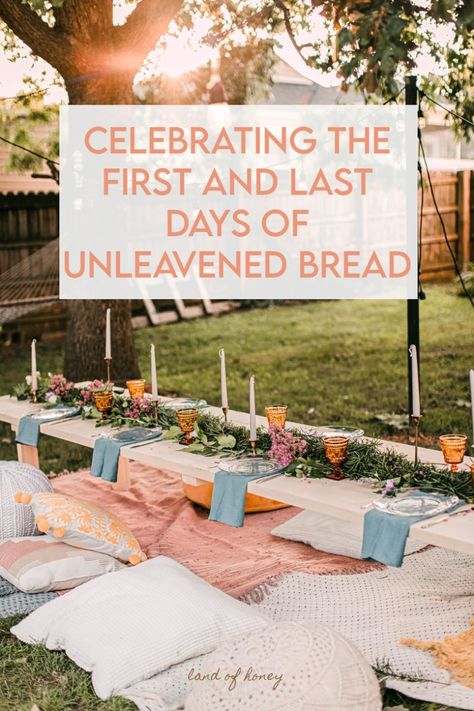 Passover Recipes Dinner, Unleavened Bread Recipe, Passover Activities, Passover Feast, Feast Of Unleavened Bread, Hanukkah Traditions, Jewish Feasts, Feast Ideas, Passover Lamb