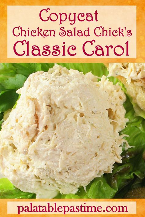 Chicken Salad Recipe With Mustard, Copycat Chicken Salad Recipe, Chicken Salad Recipe Chicken Salad Chick, Chicken Salad Copycat Recipes, Olivia’s Old South Chicken Salad, Chick Salad Chick Chicken Salad, Chicken Salad Canned Chicken Easy, Restaurant Chicken Salad Recipe, Diy Chicken Salad Recipe