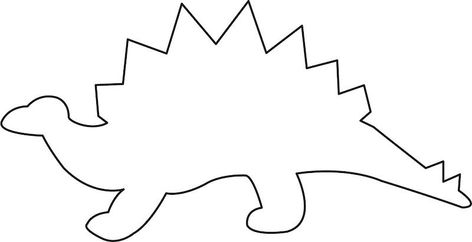 Free Dinosaur Printables For Preschool | Teachersmag.com Dino Template, Dinosaur Outline, Leaf Template Printable, Dinosaur Stencil, Dinosaur Template, Dinosaur Theme Preschool, Dinosaur Quilt, Outline Template, Dinosaur Birthday Party Decorations