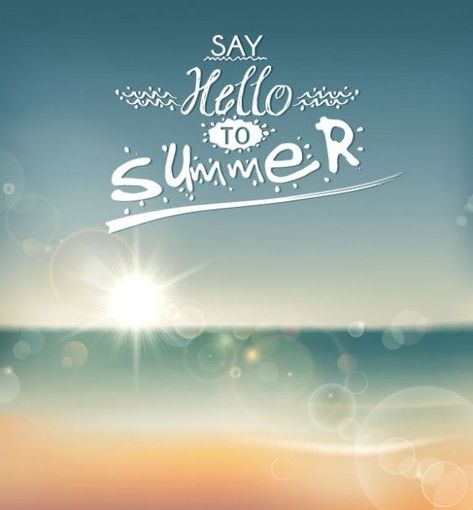 Say Hello To Summer Pictures, Photos, and Images for Facebook, Tumblr, Pinterest, and Twitter Holiday Quotes, Beach Quotes, Summer Quotes, Les Sentiments, Summer Design, Summer Beauty, Summer Pictures, Hello Summer, Endless Summer