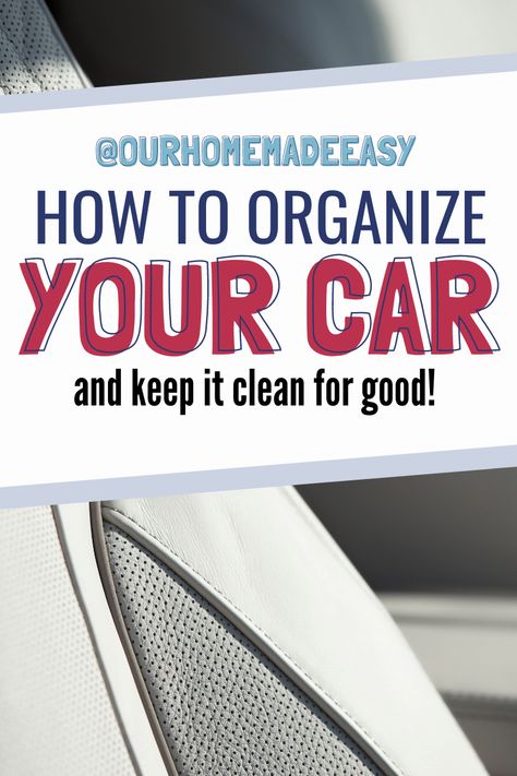 photo of a clean car Cleaning Inside Of Car, Car Checklist, Keep It Clean, Buick Enclave, How To Organize, Hot Mess, Easy Home Decor, Cars Organization, Car Maintenance