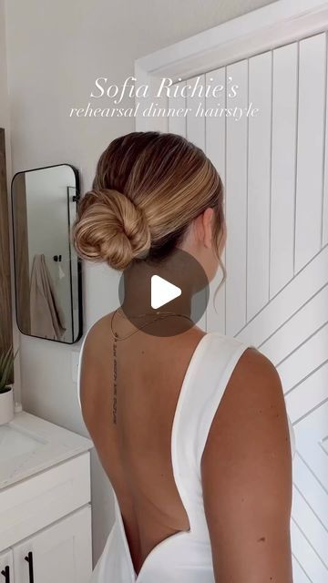 Rehearsal Dinner Hair Updo, Sofia Richie Rehearsal Dinner Hair, Sofia Richie Updo, Sofia Richie Rehearsal Dinner, Sofia Richie Hair Wedding, Sophia Richie Wedding Hair, Sofia Richie Wedding Hair, Rehearsal Dinner Hair For Bride, Rehearsal Dinner Hairstyles