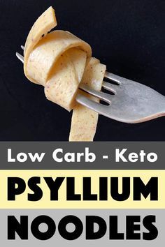 Keto Noodles, Cena Keto, Low Carb Noodles, Comidas Keto, Psyllium Husk Powder, Psyllium Husk, Baking Soda Beauty Uses, Boiled Egg Diet Plan, Low Carb Pasta