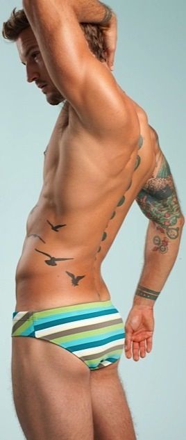 Parker Hurley #@# Parker Hurley, Muscle Hunks, Ginger Men, Swimming Swimsuit, Inked Men, Hot Swimwear, Male Photography, Geek Chic, Man Photo