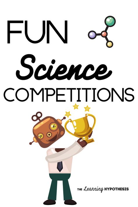 Looking for science competitions for kids? You will find that high school science competitions often overlap with the science competitions for middle school students (with different entry levels). These are some of my favorite science contests for high school and middle school students. Science Competition Ideas, Steam Ideas Middle School, Class Competition Ideas, Science Club Activities, Gamification Education, Tournament Poster, Easy Science Projects, Science Demonstrations, Competitions For Kids