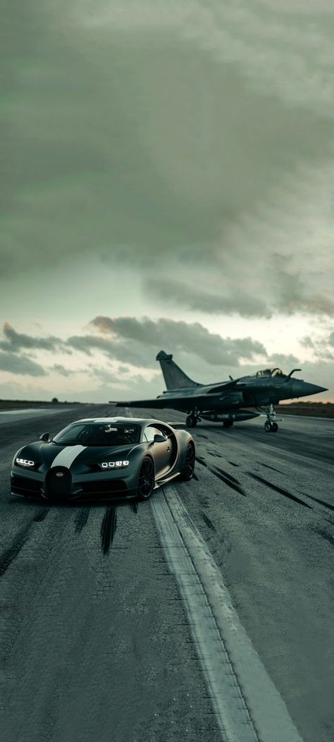 Car And Jet Wallpaper, Plane And Car Wallpaper, Planes Wallpaper Iphone, Jet Iphone Wallpaper, Bugatti Wallpaper Iphone, Fighter Jets Wallpaper, Bugatti Wallpaper, Inside Car Decorations, Bugatti Wallpapers