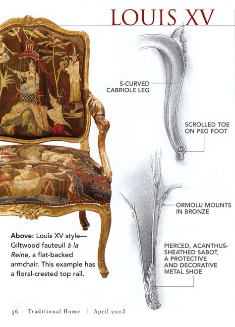 Esplanação sobre estilo de cadeiras Luiz XV Louis Xv Furniture French Style, Furniture Styles Guide, Louis Xv Chair, Louis Xv Armchair, Louis Xv Furniture, Louis Style Chair, Classical Furniture, Period Furniture, Antique Chairs