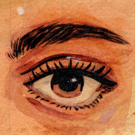 Easy Eye Drawing, Happy Eyes, Watercolor Eyes, Eye Pictures, Pop Art Painting, Eye Drawing, Halle, Art Sketchbook, Painting & Drawing