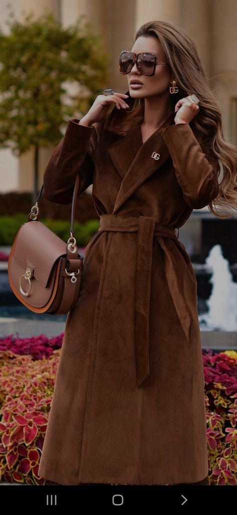 Plaid Print Coat, Corduroy Coat, 90's Fashion, Long Sleeves Coats, Winter Coats Jackets, Notched Collar, Coat Fashion, Elegant Woman, Celebrities Female