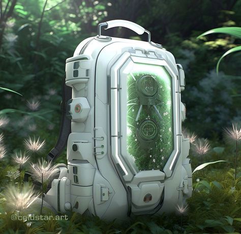 Cyberpunk Backpack, Cyberpunk Bag, Futuristic Backpack, Pc Gadgets, Energy Tank, Steam Art, Cyberpunk Female, Retro Tech, Men Backpack