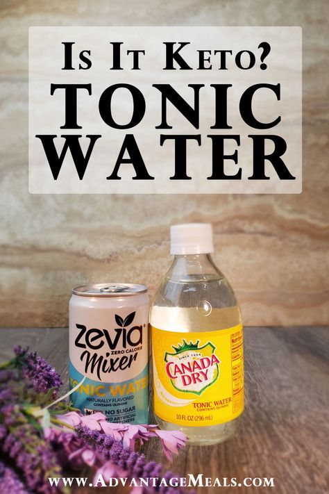 When making #KetoDrinks, you need #KetoFriendly Mixers. I did all the research on what Tonic Water is and even on what the best Keto Tonic Water Brands are. Before you make you next #KetoCocktail, be sure to read these #KetoTips. ~Angela of @AdvantageMeals Diet Coffee, Diet Rules, Keto Holiday Recipes, Low Carb Cocktails, Coffee Diet, Keto On A Budget, Keto Cocktails, Keto Drinks, Liv Pure