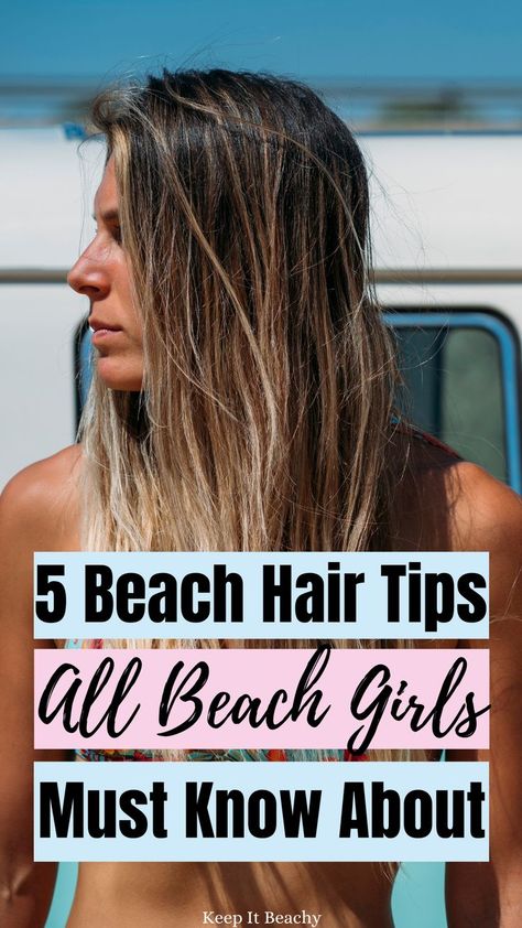 beach hair care Beach Hairstyles For Long Hair Updo, Easy Beach Hairstyles Medium, Wavy Beach Hair, Easy Beach Hairstyles, Easy Updos For Long Hair, Long Hair Care, Beachy Hair, Swimming Hairstyles, Beach Hairstyles For Long Hair