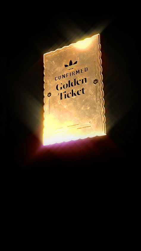 The Golden Ticket, Gold Ticket Design, Golden Ticket Design, Ticket Aesthetic, Carnival Ticket, Gold Ticket, Carnival Tickets, Carnival Decorations, Design Campaign