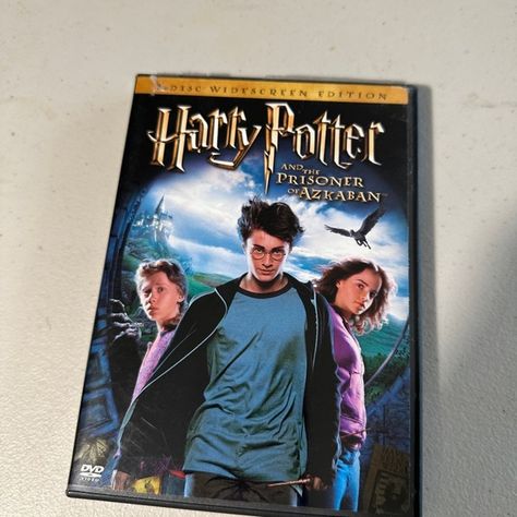 Harry Potter and the Prisoner of Azkaban DVD Harry Potter Prisoner Of Azkaban, Friends Adventures, The Prisoner, Harry Potter Magic, The Prisoner Of Azkaban, Prisoner Of Azkaban, Goblet Of Fire, Blu Ray Movies, Body Picture