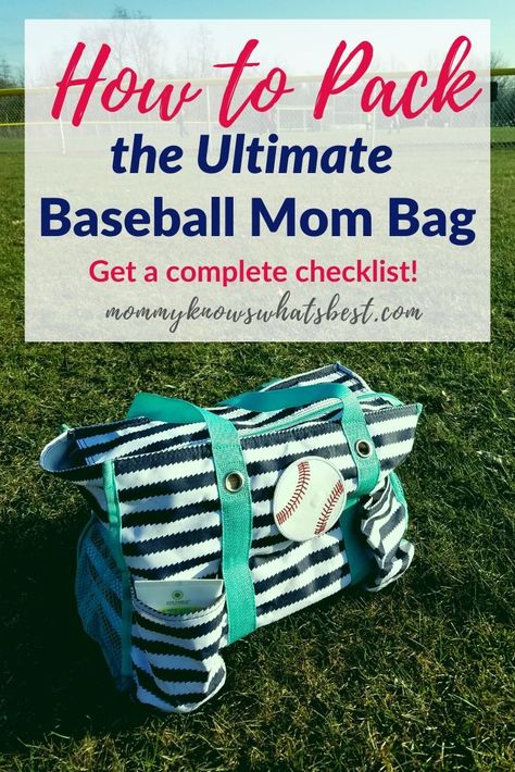 Kids Baseball Practice Outfits, Baseball Game Bag Essentials, Travel Baseball Essentials, Travel Softball Tips, Travel Softball Packing, Snacks For Baseball Tournaments, T Ball Mom Outfit, Baseball Game Essentials, Tball Goodies Bags