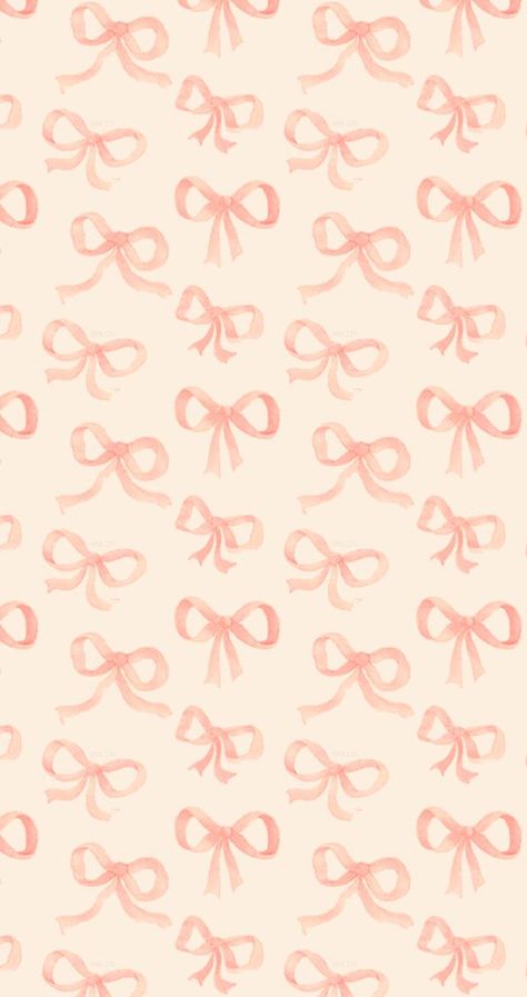 Orange Bow Wallpaper, Ribbon Illustration, Shuffles Cutouts, Cute Lockscreens, Peach Wallpaper, Canvas Background, Bow Wallpaper, Fall Stuff, Fall Bows