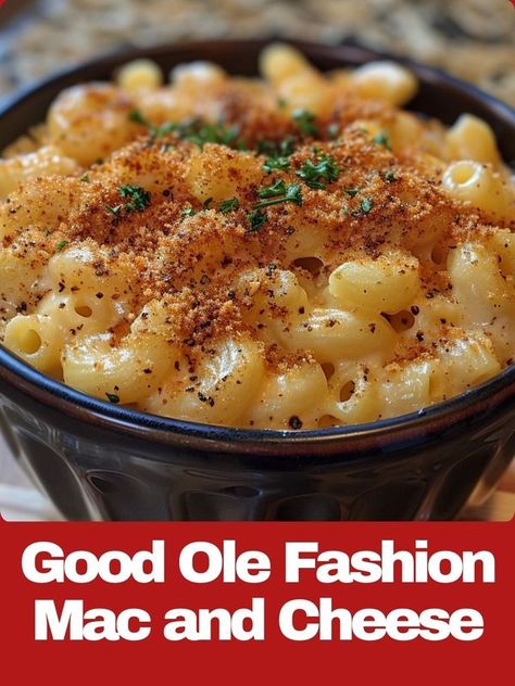 Maria Recipes Easy Mac N Cheese, Classic Mac And Cheese, Stovetop Mac And Cheese, Food Experiences, Ultimate Comfort Food, Good Ole, Dinner Tonight, Cheese Recipes, Shredded Cheese