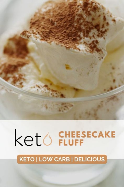 Keto Cheesecake Fluff, No Bake Keto Cheesecake, Breakfast Cheesecake, Cheesecake Fluff, Keto No Bake Cheesecake, Easy Keto Dessert, Keto Cookie Recipes, Fluff Recipe, Fluff Desserts