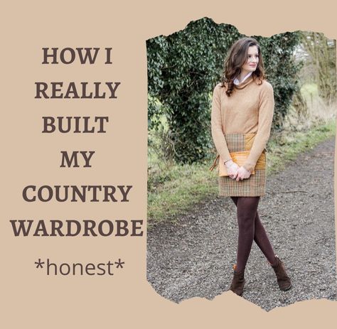 British Capsule Wardrobe, English Country Chic Outfits, Woman Country Outfits, English Heritage Fashion, English Country Fashion Women, Country Capsule Wardrobe, English Country Outfits, English Country Outfits Women, British Country Style Women