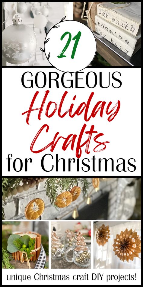 Crafts For Adult Christmas Party, Christmas Crafts For Home Decor, Classy Christmas Crafts For Adults, Christmas Pinterest Party Crafts, Christmas Holiday Crafts For Adults, Christmas Crafts Party Adults, Classy Christmas Crafts Diy, Christmas Party Diy Decor, Elegant Christmas Crafts For Adults