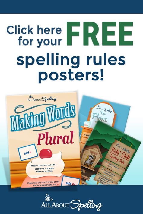 Download and print these free posters to help remember tricky spelling rules. Spelling Rules Printable, Spelling Tips, Spelling Rules Posters, Plural Words, All About Spelling, Homeschool Games, Colorful Posters, Teaching Spelling, Spelling Rules