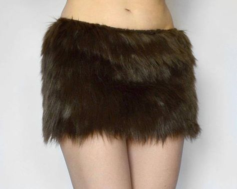 A mini skirt made with our #Shaggy #FakeFur #Fabric is stylish on the outside but super comfortable from the inside. Ideal for plays, movies and raves. ;) http://bigzfabric.com/index.php/fabrics/faux-faux-fur-fabric-long-pile/faux-fake-fur-solid-shaggy-long-pile-fabric.html Mini Skirt Fur, Httyd Costume, Fur Skirt Outfit, Werewolf Concept, Fluffy Mini Skirt, Brown Bear Costume, Fuzzy Mini Skirt, Fur Mini Skirt, Faux Fur Skirt