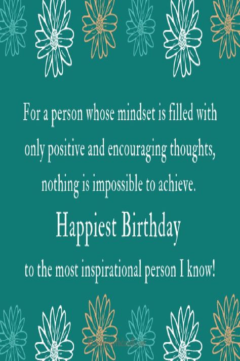 Best Inspirational Birthday Wishes For Someone You Respect A Lot. Wish him or her happy birthday with these lovely messages. Happy Birthday Beautiful Soul Quotes, Happy Birthday To The Kindest Person, Happy Birthday Sir Wishes Quotes, Birthday Wishes Quotes Special, Special Happy Birthday Wishes Gif, Birthday Wishes For Principal, Happy Birthday Sir Wishes, Birthday Wishes For Sir, Wishes Board