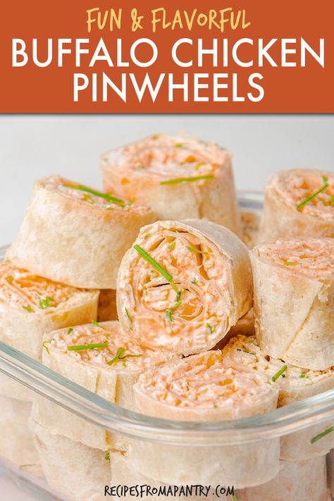 Spice up your plate with these Buffalo Chicken Pinwheels! Irresistibly tasty and a perfect blend of shredded chicken, buffalo sauce, and cream cheese rolled into corn tortillas. This recipe is quick, easy, and sure to be a crowd-pleaser at any gathering. This make-ahead finger food is perfect as a game day nosh, after-school snack or lunch on the go. And you can customize the flavors profile to suit your taste. Click through to get the awesome buffalo chicken pinwheels recipe!! #chickenrecipes Pinwheel Appetizers Buffalo Chicken, Chicken And Cream Cheese Pinwheels, Cream Cheese Chicken Pinwheels, Healthy Handheld Snacks, Chicken Finger Charcuterie Board, Buffalo Chicken Dip Pinwheels, Birthday Recipes Appetizers, Buffalo Chicken Pinwheels Easy, Pinwheel Appetizers Chicken