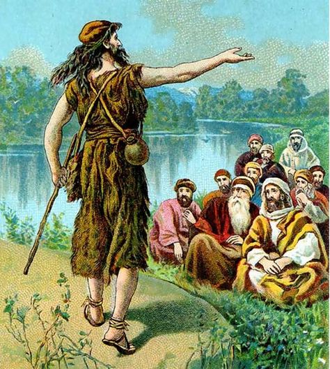 JOHN THE BAPTIST Bible John, Bible Notes, Biblical Art, John The Baptist, Jesus Pictures, 1 John, Bible Lessons, Bible Stories, Torah