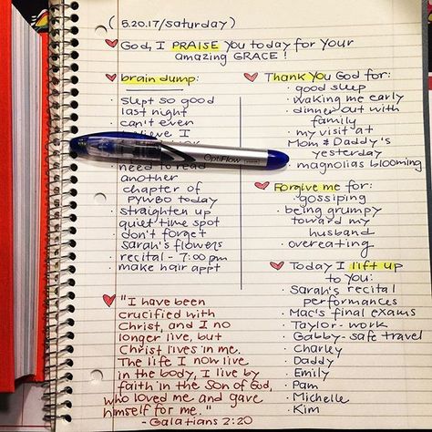 {Daily Morning Journal Page} This is how I start each day. My morning quiet time is not as much about "Bible study" as it is about a time of devotion to the Lord.  After going through a season of feeling a bit disconnected from Him, I realized I was studying Him more than I was worshipping and fellowshipping with Him. That's why taking 10 minutes to write out this  morning journal page helps me. It gets me focused at the very start of my day on PRAISE to Him. That's the first thing I do. Lift... Morning Quiet Time, About Bible, Habakkuk 2, Morning Journal, Verse Mapping, Ol Fashion, Bible Study Notebook, Study Journal, Bible Time