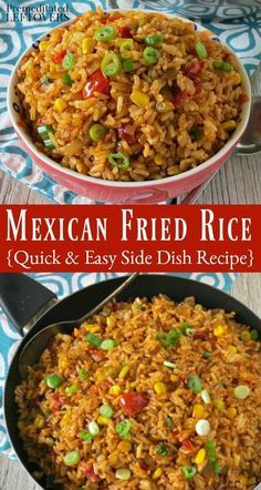 Traditional Mexican Rice, Mexican Style Rice, Mexican Fried Rice, Mexican Fries, Mexikansk Mat, Rice Side Dish Recipes, Mexican Rice Recipes, Resep Seafood, Mexican Recipe