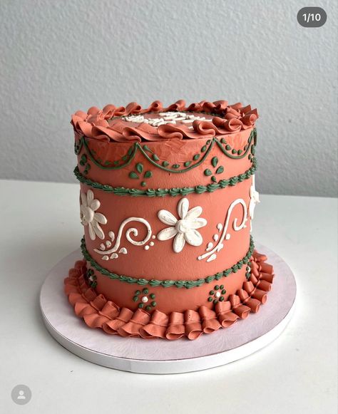 Mexican Style Cake Decor, Mexican Design Cake, Spanish Theme Cake, Barro Party Decor, Mexican Cake Design, Mexican Graduation Cake, Cielito Lindo Baby Shower Cake, Cielito Lindo Cake, Hacienda Theme Baby Shower Ideas