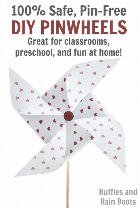 Pinwheel Diy Paper, Pinwheel Craft Preschool, How To Make A Pinwheel That Spins, Diy Pin Wheel, Diy Pinwheels For Kids, How To Make A Pinwheel, Windmill Craft Preschool, Diy Windmill For Kids, Diy Pinwheels That Spin