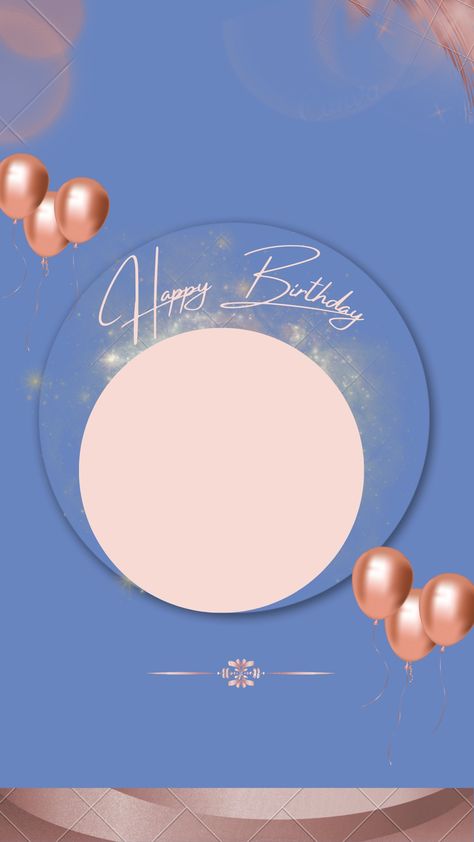 Happy Birthday Circle Frame, Birthday Circle Frame, Birthday Ig, Happy Birthday Photo Editor, Thanks For Birthday Wishes, Happy Birthday Clip Art, Birthday Background Design, Birthday Clips, Birthday Collage