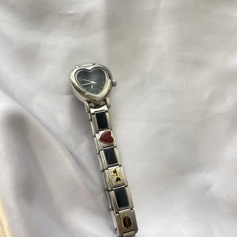 • Vintage Italian Charm Watch •

• Y2K vibes with... - Depop Y2k Watch, Watch Y2k, Charm Watch, Dark Halloween, Y2k Vibes, Girly Jewelry, Vintage Italian, Italian Charm Bracelet, Halloween Themes