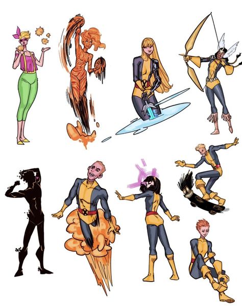 Mutants Xmen, New Mutants, Xmen Art, Alternative Comics, Villain Costumes, The New Mutants, Marvel Xmen, Arte Dc Comics, E Photo