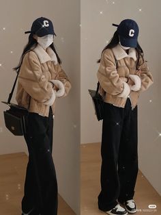 Korean Fashion Winter Casual, Korean Style Winter Outfits, Japan Ootd Winter, Korea Winter Outfit, Korea Winter Fashion, Japan Outfit Winter, Japan Winter Fashion, Different Body Sizes, Korean Style Winter