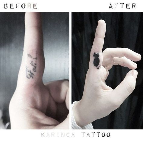 Are you tired of your old tattoo? You can update it with 50+ female dark cover-up tattoos selected in our article. Cover Up Finger Tattoos For Women, Finger Cover Up Tattoo, Finger Tattoo Cover Up, Cover Up Finger Tattoos, Finger Tattoo Cover Up Ideas, Side Finger Tattoos, Inside Finger Tattoos, Coverup Ideas, Inner Finger Tattoo