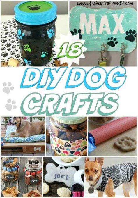 DIY Dog Crafts Crafts for kids and dog owners to make for dogs. - Inpsiration. Dog themed ideas. Check them out! Diy Dog Gifts, Dogs Diy Projects, Diy Dog Toys, Dog Games, Dog Tips, Dog Projects, Dog Crafts, Diy Dog, Gifts For Dog Owners